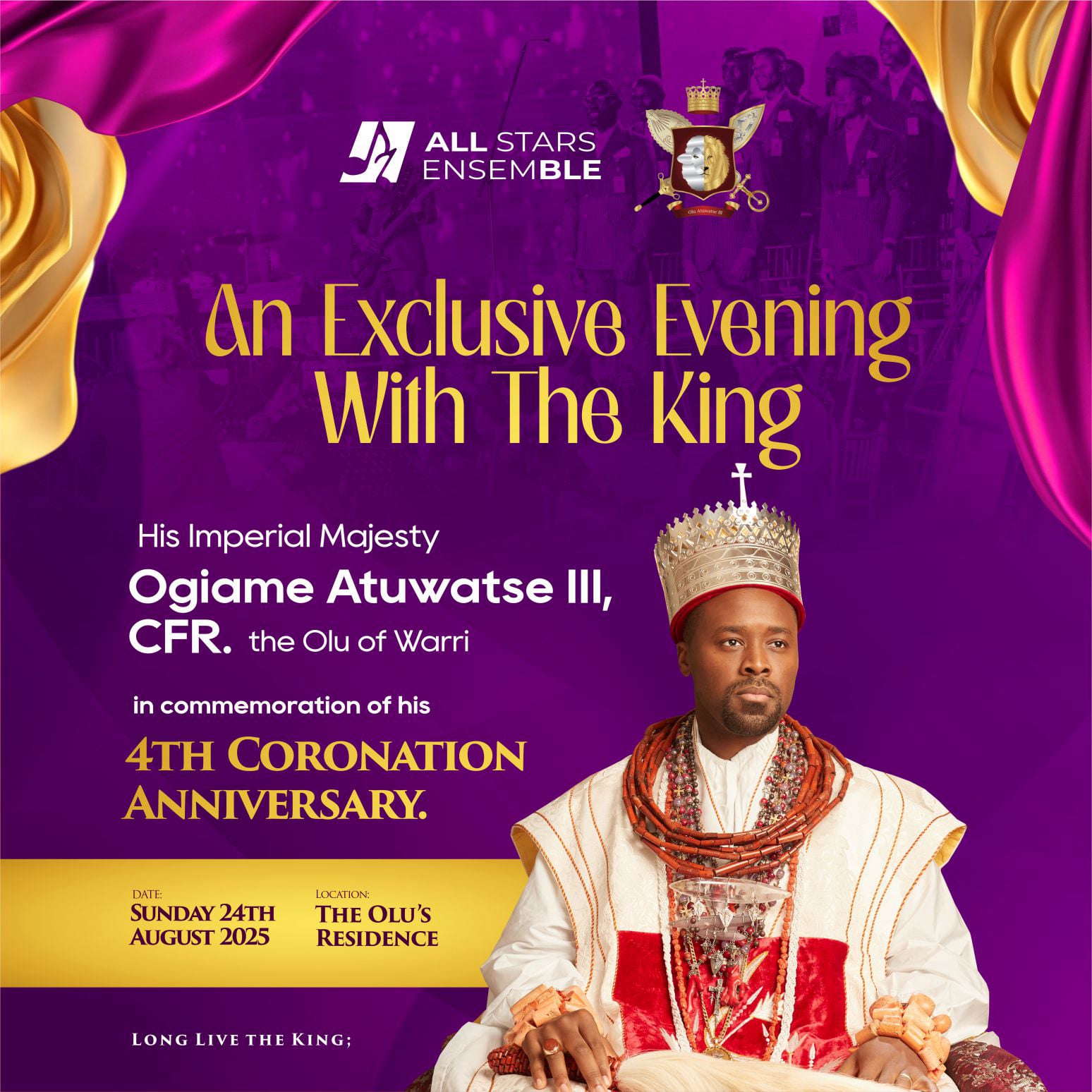 An Exclusive Evening with the King - Ogiame Atuwatse III